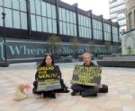 Homeless protests